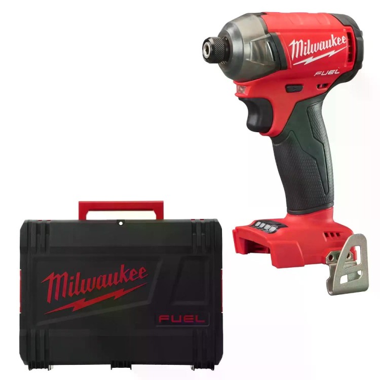 M18 FQID-0X - Zakrętarka udarowa 1/4" HEX 18 V, FUEL SURGE, w walizce, bez wyposażenia, 4933459187