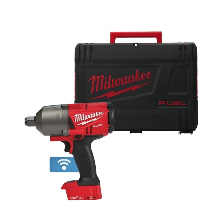 M18 ONEFHIWF34-0X - Klucz udarowy 3/4", 1627 Nm, 18 V, ONE-KEY, w walizce, bez wyposażenia, 4933459729