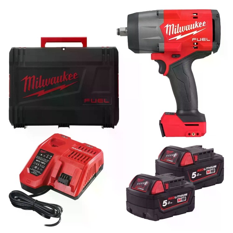 Klucz udarowy M18 FUEL 1/2'' o wysokim momencie obrotowym z pierścieniem