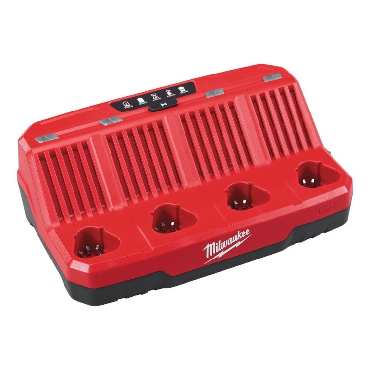M12 Ładowarka 4 portowa - M12 C4 4932430554 - techniktools