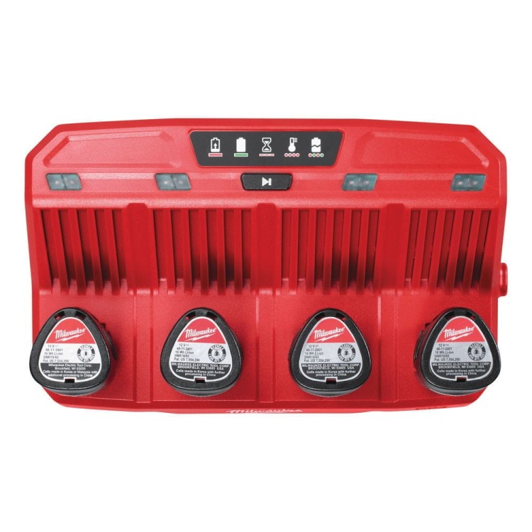 M12 Ładowarka 4 portowa - M12 C4 4932430554 - techniktools