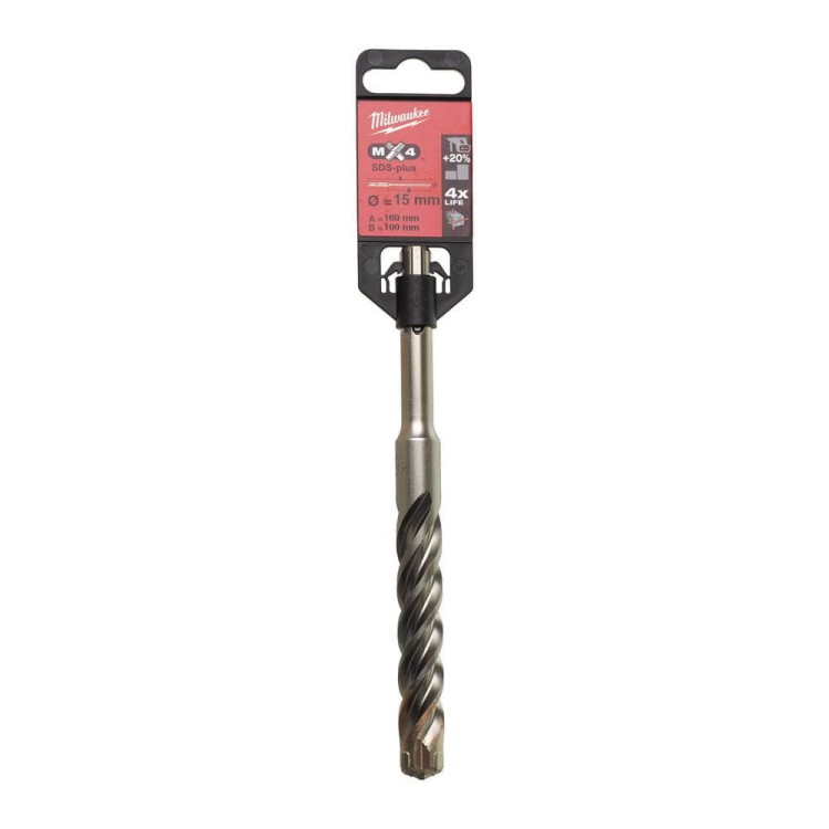 WIERTŁO MX4 SDS-PLUS 15/100/160MM 4932430725 - techniktools