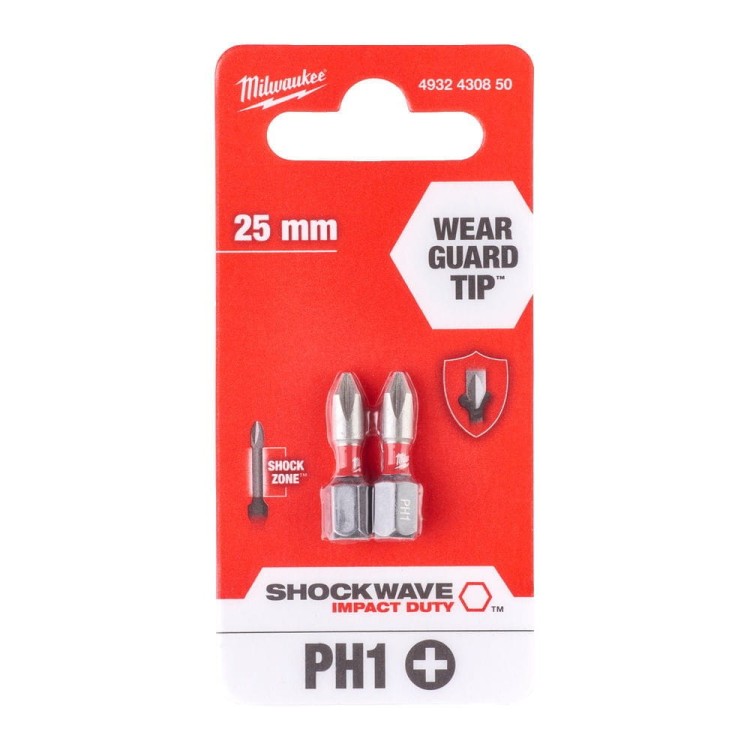 Bity udarowe Shockwave Impact Duty 4932430850 - techniktools