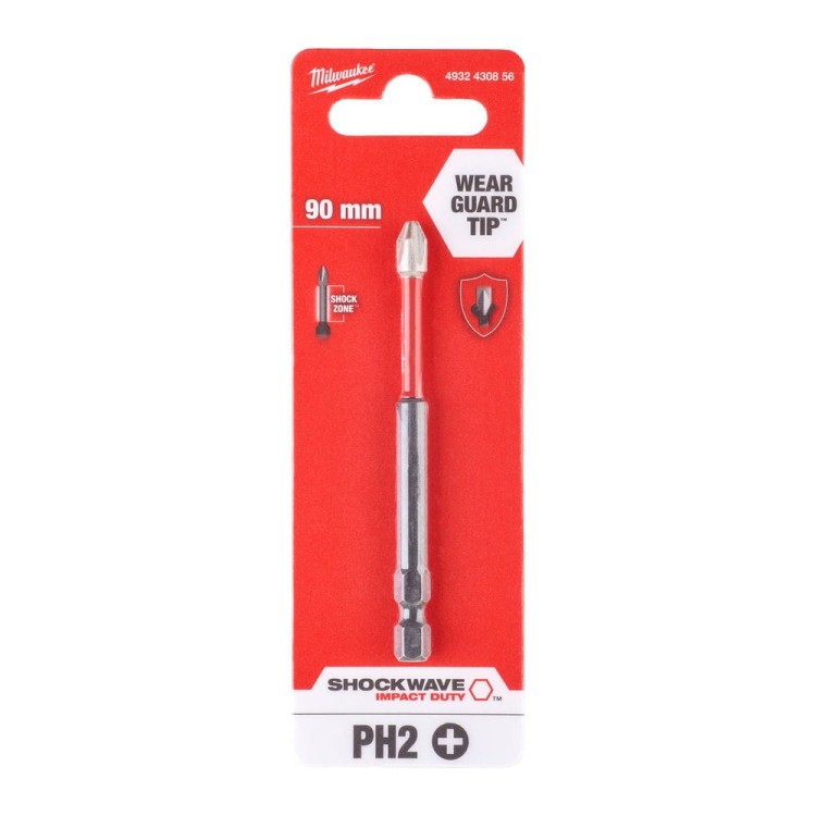 BIT SHOCKWAVE PH2 90MM 4932430856 - techniktools