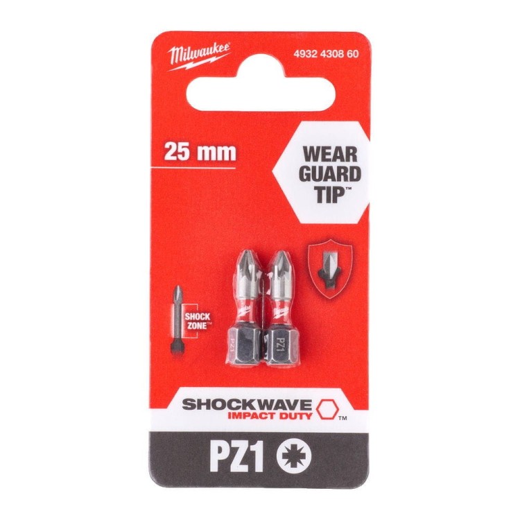 Bity udarowe Shockwave Impact Duty 4932430860 - techniktools