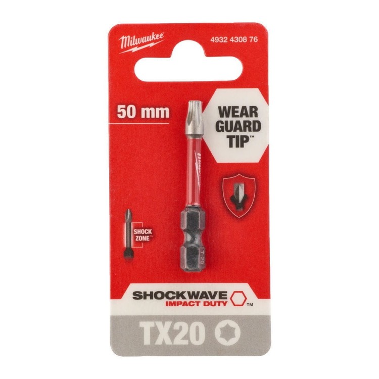 BIT SHOCKWAVE TX20 50MM 4932430876 - techniktools