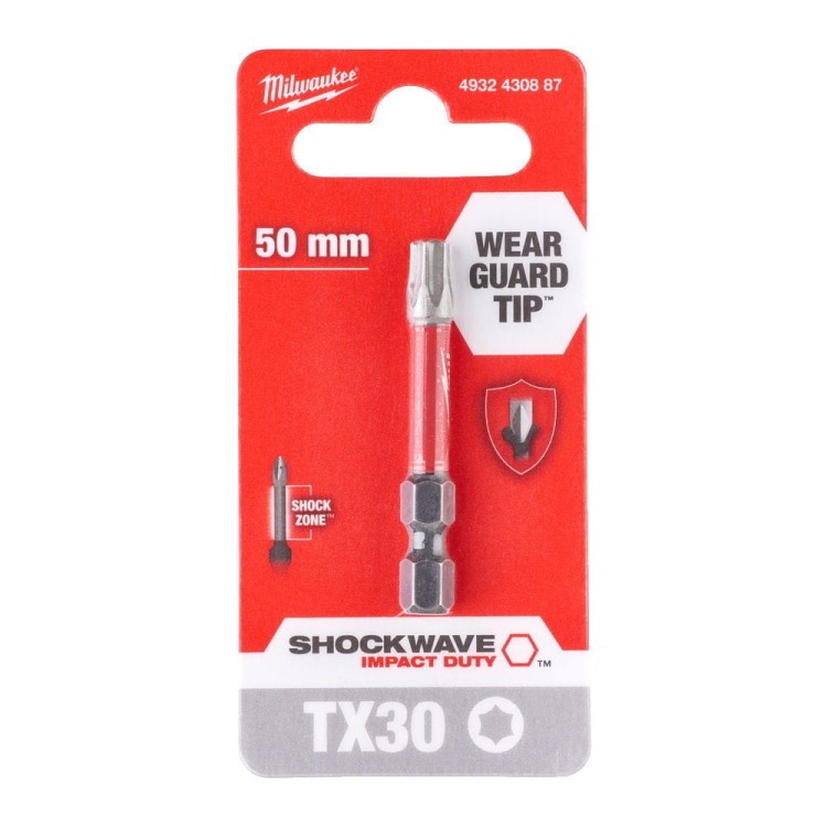 BIT SHOCKWAVE TX30 50MM 4932430887 - techniktools