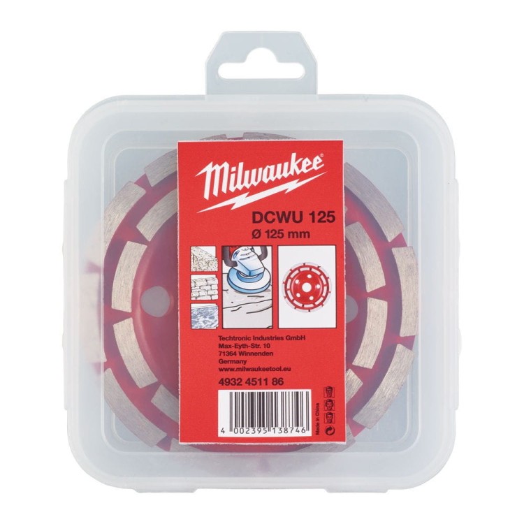 TARCZA GARNKOWA DCWU 125 4932451186 - techniktools