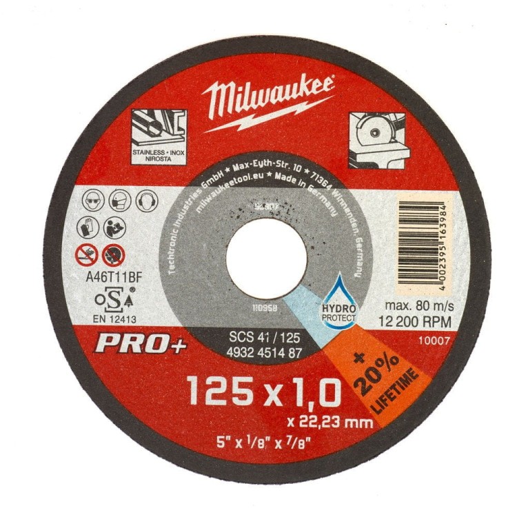Tarcza cienka do cięcia metalu PRO+ 4932451487 - techniktools