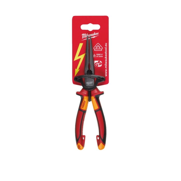 Szczypce długie okrągłe VDE 4932464564 - techniktools