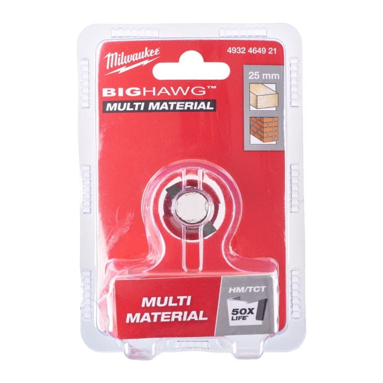 Otwornice z węglikiem wolframu BIG HAWG multi material 4932464921 - techniktools