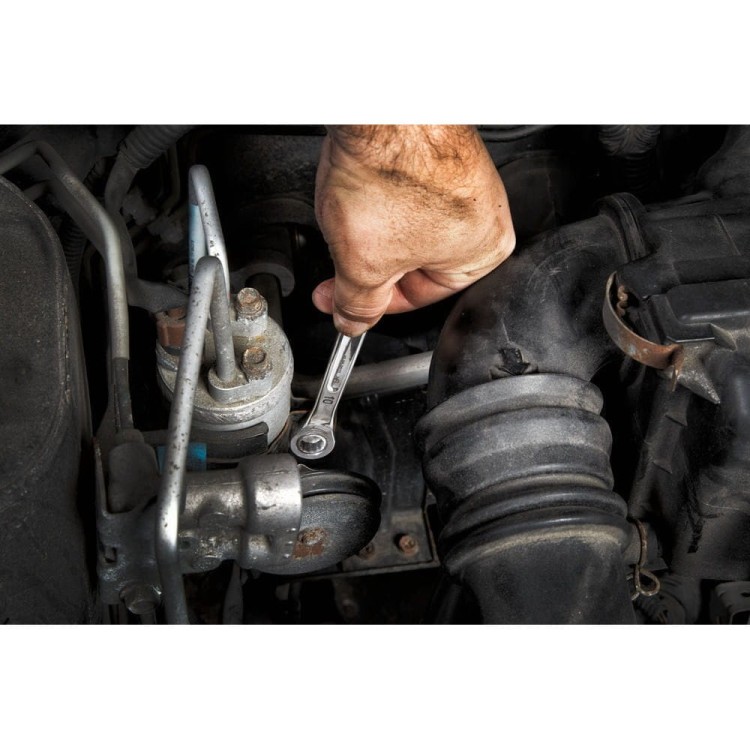 ZESTAW KLUCZY PŁ-O Z GRZECHOTKĄ-15 SZT 4932464994 - techniktools