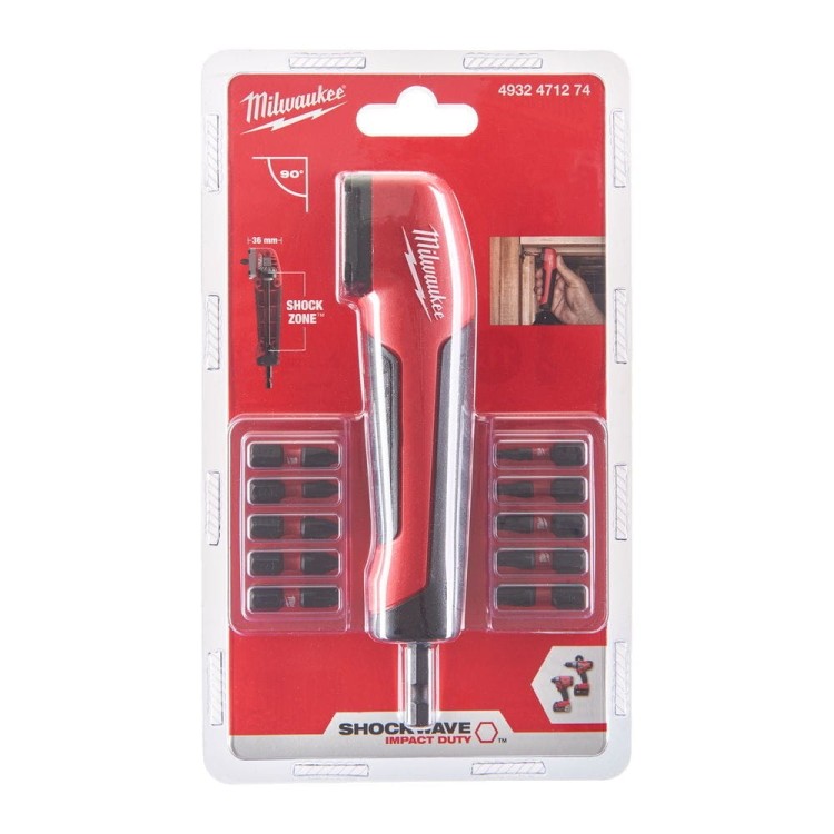 Udarowa nasadka kątowa 90° SHOCKWAVE 4932471274 - techniktools