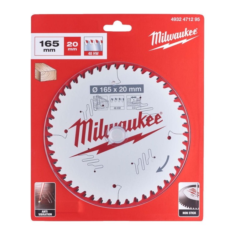 Tarcza pilarska 165X20X2.2X48ATB 4932471295 - techniktools