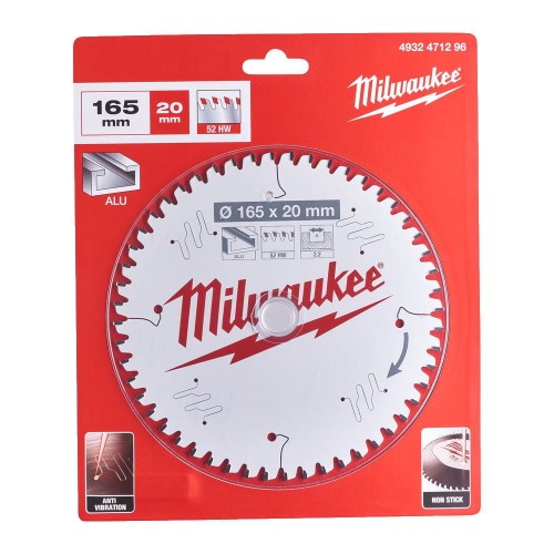 Tarcza pilarska ALU165X20X2.2X52TF NEG. 4932471296 - techniktools