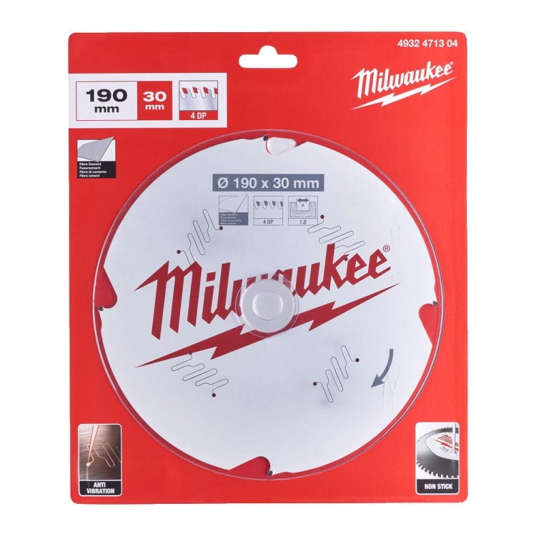 Tarcza pilarska 190X30X1.8X4D 4932471304 - techniktools