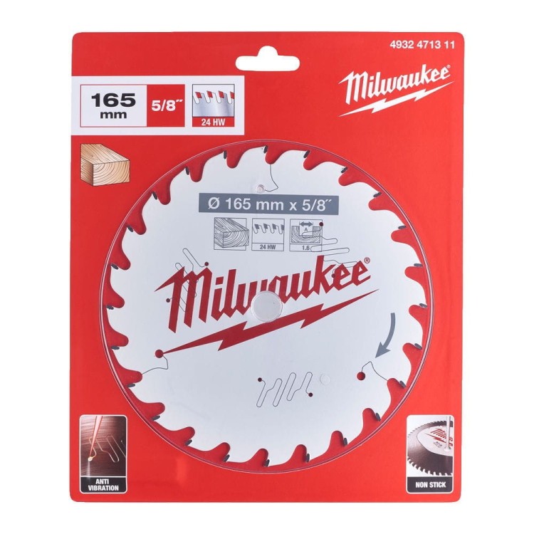 Tarcza pilarska 165X15.87X1.6X24ATB 4932471311 - techniktools