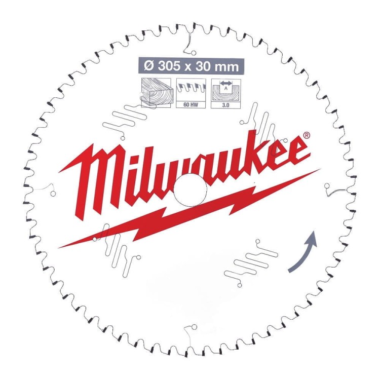 Tarcza pilarska 305X30X3.0X60ATB NEG. 4932471321 - techniktools