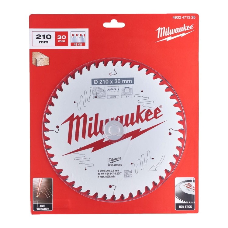 Tarcza pilarska 210X30X2.8X48ATB 4932471325 - techniktools