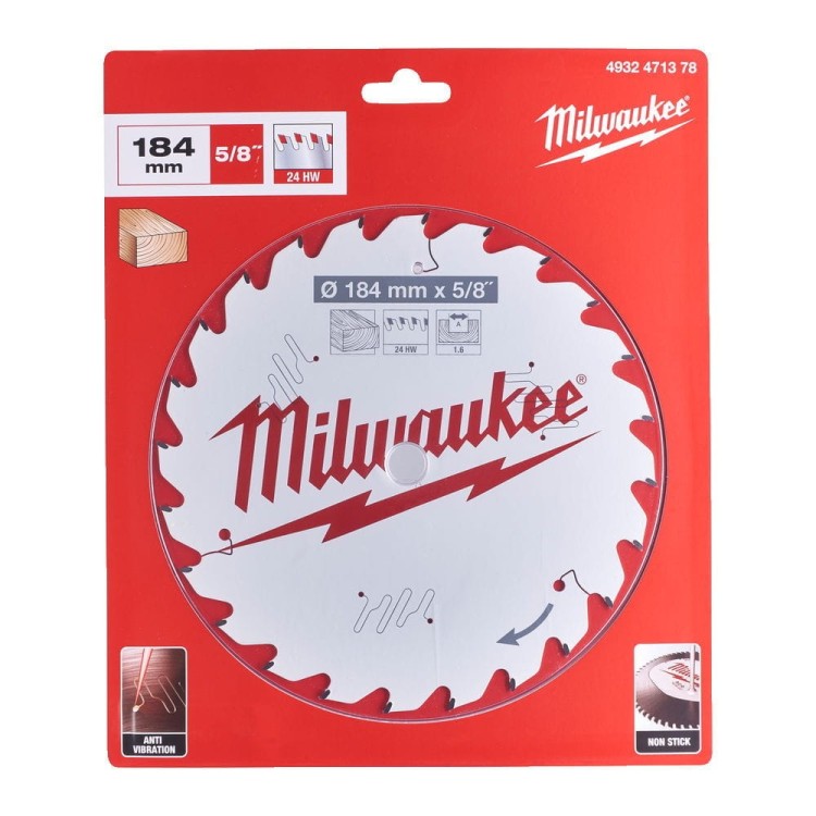Tarcza pilarska 184X5/8X1.6X24ATB 4932471378 - techniktools