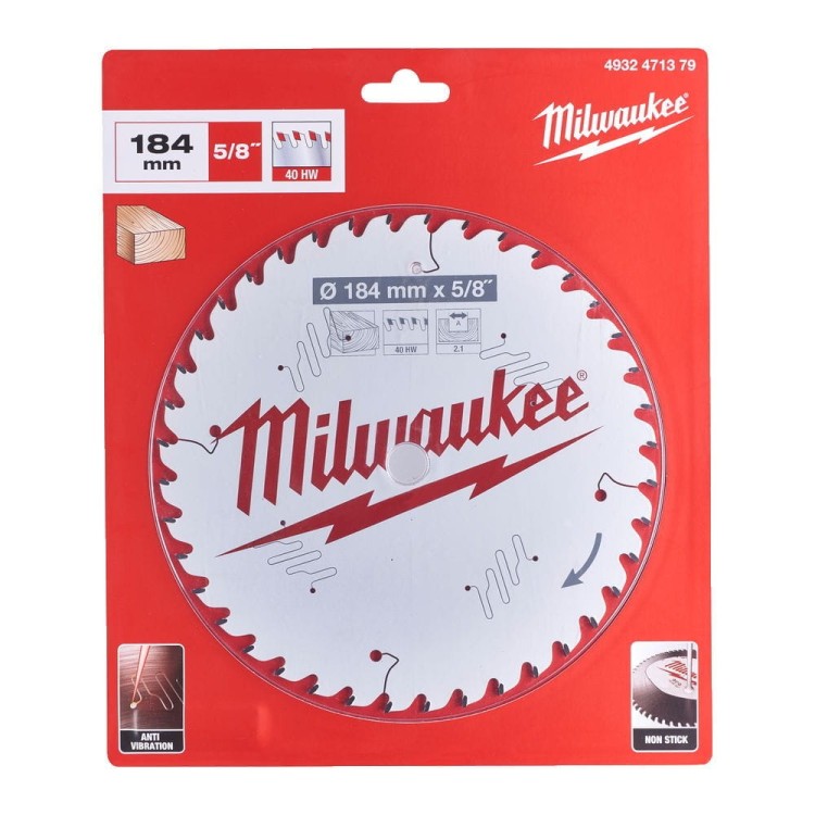 Tarcza pilarska 184X5/8X2.1X40ATB 4932471379 - techniktools