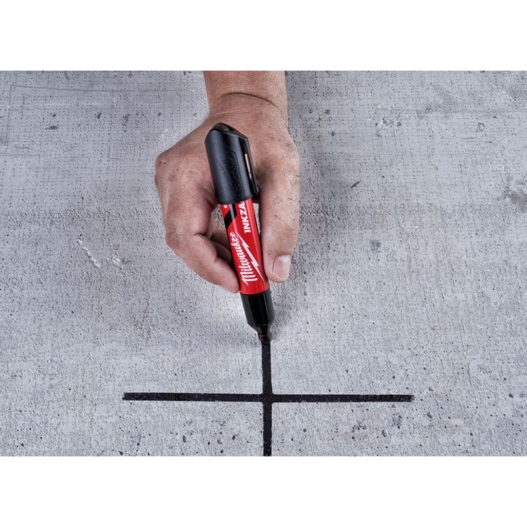 Marker L czarny opak 3 szt na blistrze 4932471554 - techniktools