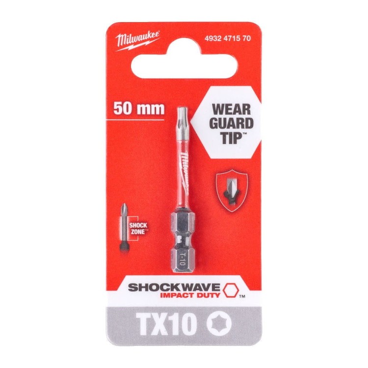 Bity udarowe ShW TX10 50mm-1 szt. 4932471570 - techniktools
