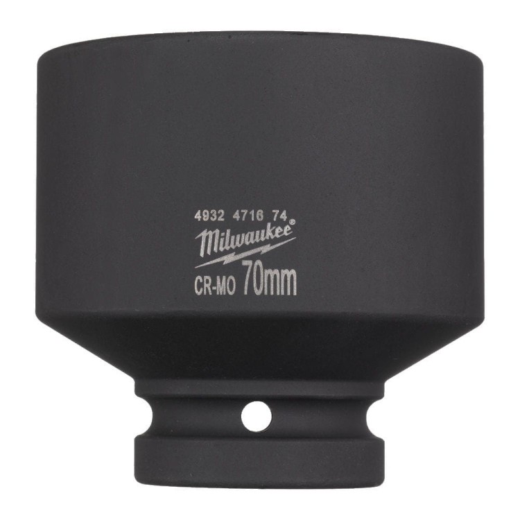 Nasadka udarowa HEX 1" krótka 70 mm 4932471674 - techniktools