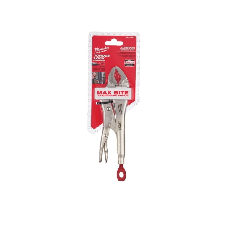 Szczypce zaciskowe Max Bite 7" - 1 szt. 4932471730 - techniktools