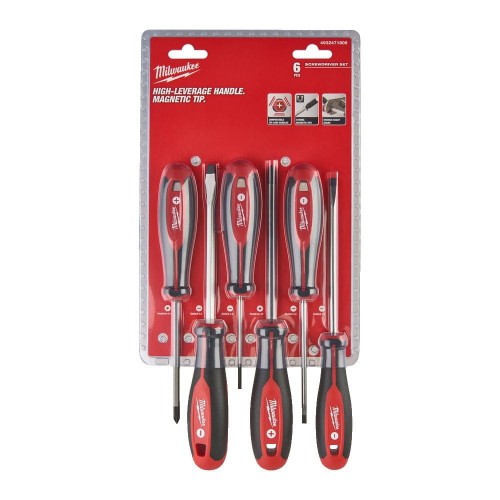 Zestaw wkrętaków PZ & SL - 6 szt. 4932471806 - techniktools