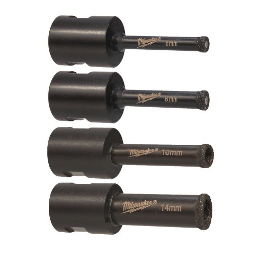 Zestaw wierteł diamentowych M14 - 4 szt 4932471863 - techniktools