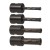 Zestaw wierteł diamentowych M14 - 4 szt 4932471863 - techniktools