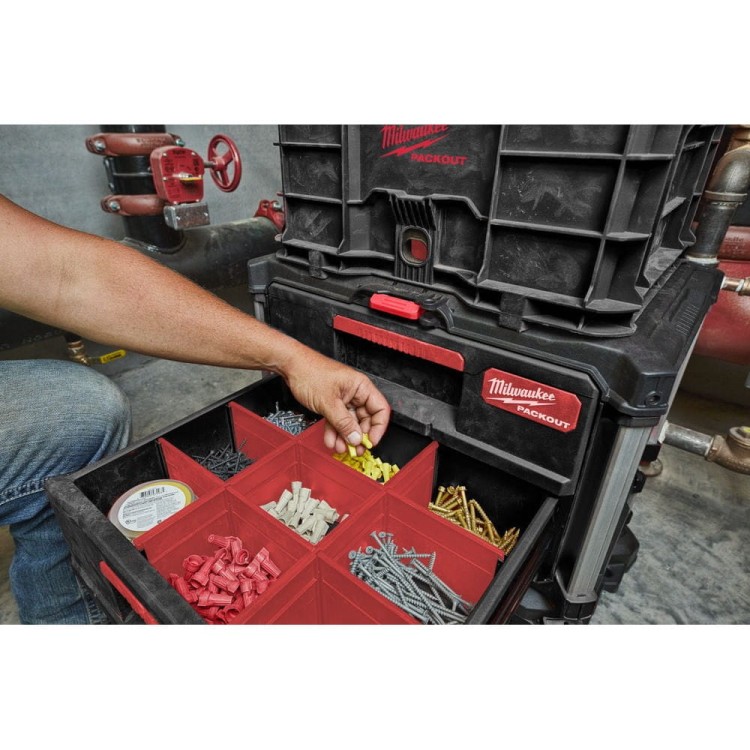 Skrzynia PACKOUT z 2 szufladami 4932472129 - techniktools