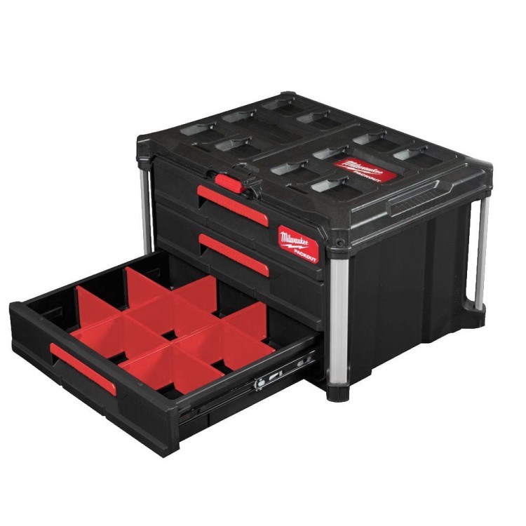 Skrzynia PACKOUT z 3 szufladami 4932472130 - techniktools