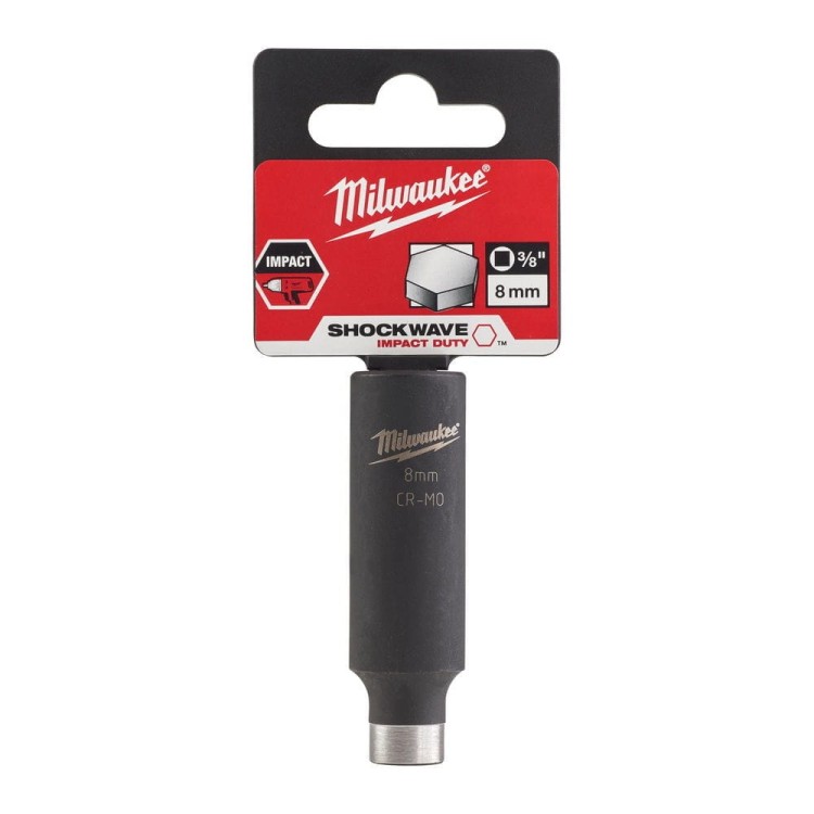 Nasadka udarowa HEX 3/8" długa 8 mm 4932478021 - techniktools