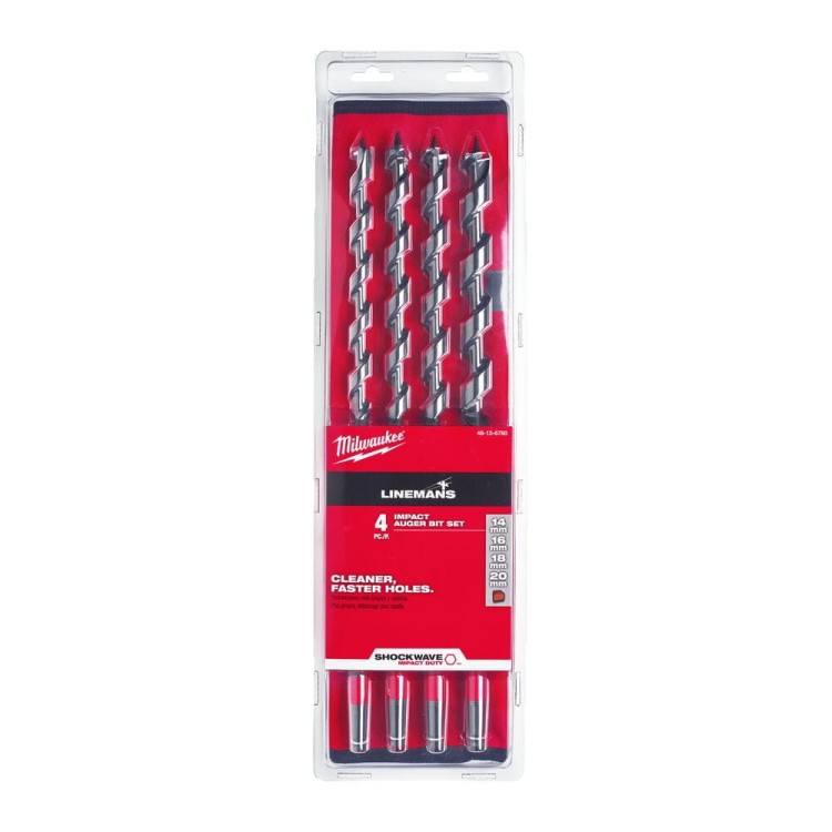 Zestawy wierteł do drewna krętych udarowych 48136780 - techniktools