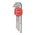 Klucze imbusowe HEX - 9 szt. 4932478621 - techniktools
