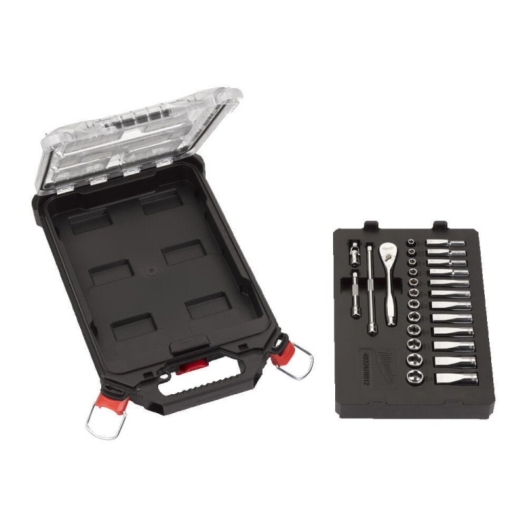 Nasadki1/4'' 28 szt. w organizerze PACKOUT 4932478812 - techniktools