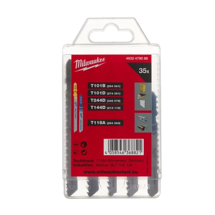 Zestaw brzeszczotów do wyrzynarki 35 szt 4932479088 - techniktools