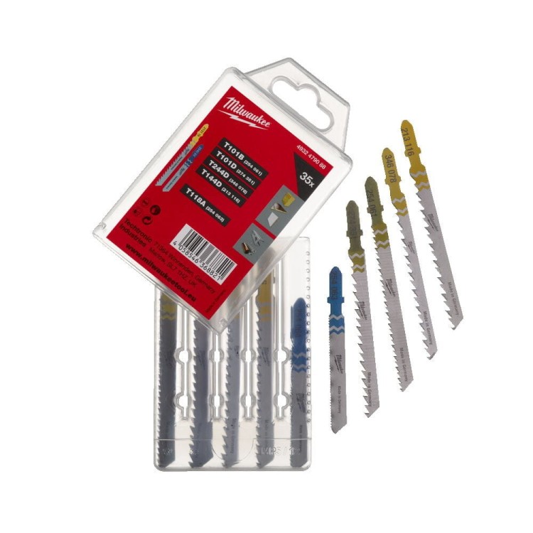 Zestaw brzeszczotów do wyrzynarki 35 szt 4932479088 - techniktools