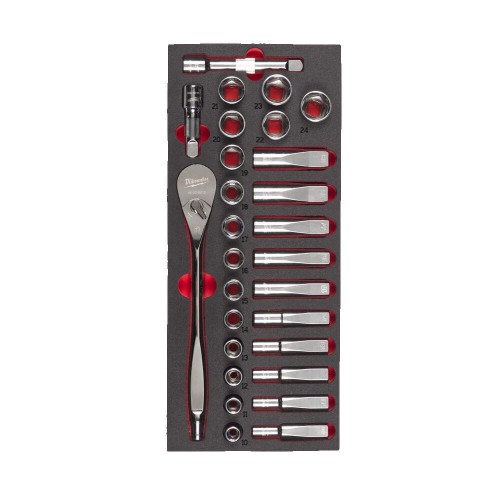 Wkładka piankowa z grzechotką i nasadkami 1/2'' 4932479826 - techniktools