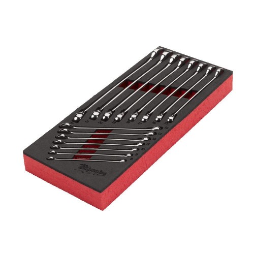 Wkładka piankowa z kluczami płasko-oczkowymi MAXBITE 4932479827 - techniktools
