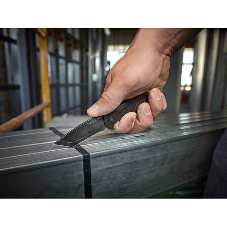 NÓZ SKŁADANY ZĄBKOWANY 48221998 - techniktools