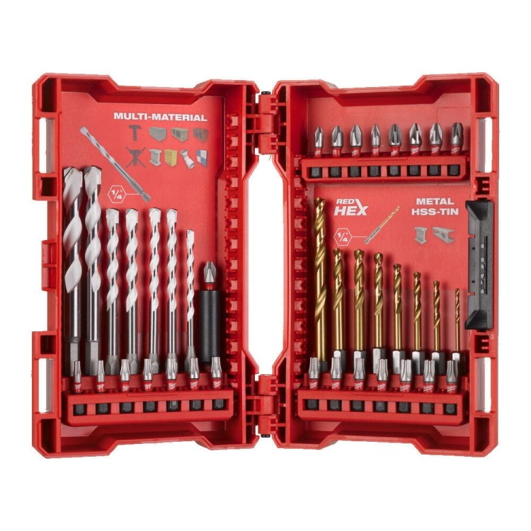 ShW CD Drill+Drive TiN MM 5.5 Set-39pc 4932479853 - techniktools