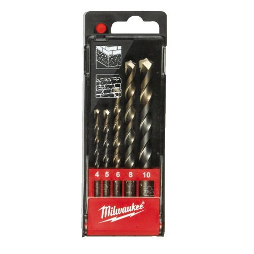 Zestaw wierteł do betonu 5 szt. 4932480157 - techniktools