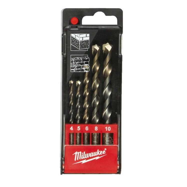 Zestaw wierteł do betonu 5 szt. 4932480157 - techniktools