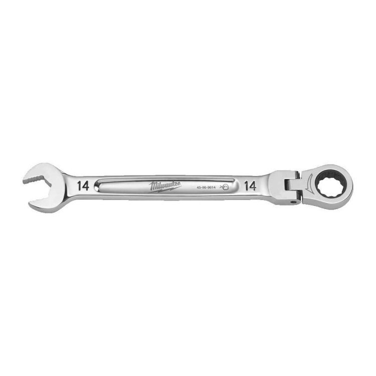 Klucz z ruchomą główką grzechotki 14 mm 4932480187 - techniktools