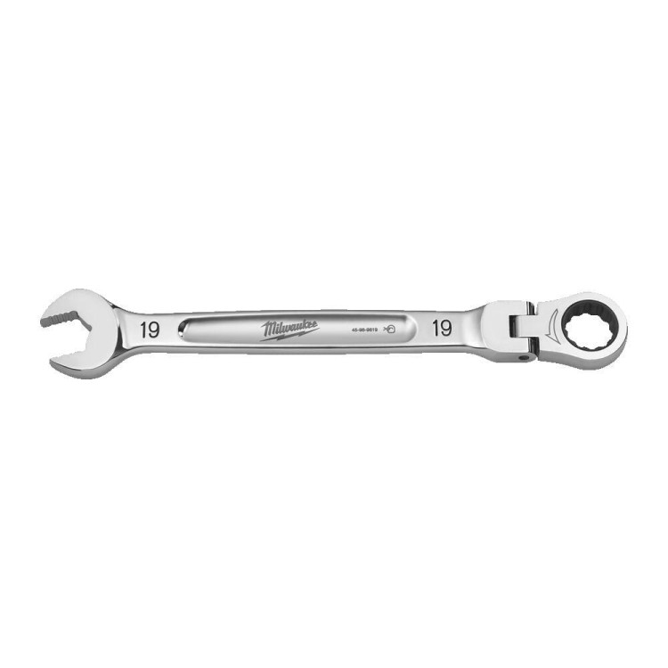 Klucz z ruchomą główką grzechotki 19 mm 4932480192 - techniktools