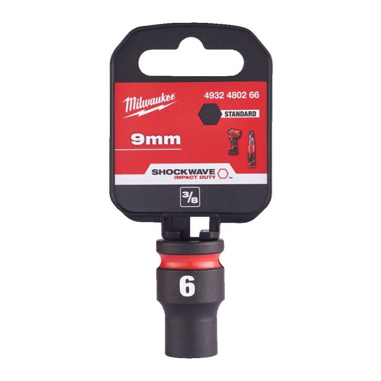 Nasadka udarowa SHW 3/8" 9 mm Hex 4932480266 - techniktools