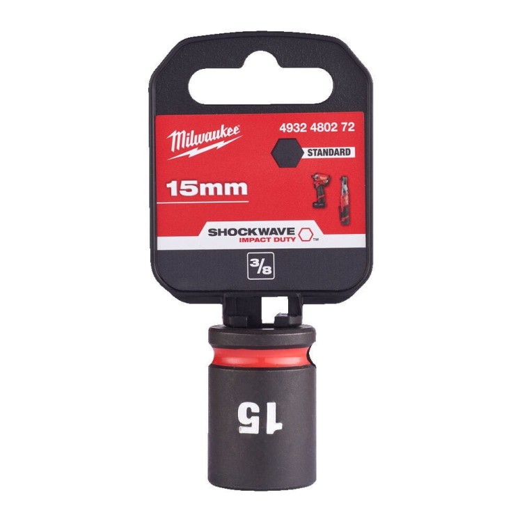 Nasadka udarowa SHW 3/8" 15 mm Hex 4932480272 - techniktools